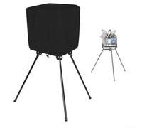 Housse d'extérieur fiable pour machines à lancer fabriquée à partir de tissu Oxford 600D pour maintenir l'état de préparation de l'équipement (noir)