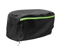 Housse d'extérieur pour fendeuse de bûches fabriquée avec un tissu Oxford imperméable pour une protection continue pendant les changements de saisons (noir 210D)