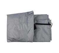 Housse d'extérieur pour mini congélateur, tissu Oxford 210D avec flux d'air amélioré (gris, S)