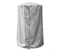 Housse d'extérieur robuste 210D pour unité de chauffage conçue pour résister à la pluie et au vent (gris)