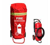 Housse d'extincteur pour Chariot - Manchon de Protection Robuste à roulettes - Accessoire Durable résistant aux éraflures et aux Rayures (pour 50 kg 1 pièces)