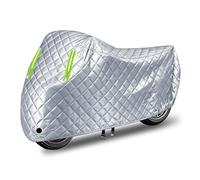 Housse d'hiver Moto pour CCM GP450,Bache Moto Anti-grêle Le Rangement extérieur en Hiver,résistante à la Neige,à la Pluie,au Vent et aux Rayures,avec Bandes Réfléchissantes