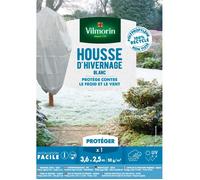 Housse d'hivernage - 3,6 m x 2,5 m - Blanc