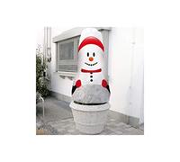 Housse d'hivernage décorative Bonhomme de neige 130x160cm