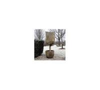Housse d'hivernage 230 g en toile de jute - H90 x Ø205 cm