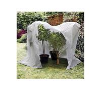 Housse d'hivernage HIVERZIP XL pour grandes plantes - 3 x 1 x 2,10 m - Blanc