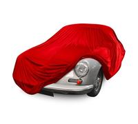 Housse d'intérieur Coverlux pour Fiat 124 Cabriolet (1966-1973) - Rouge