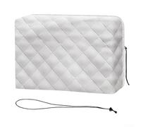 Housse d'intérieur pour unité de climatisation, réglable et lavable, protection contre la poussière, avec double isolation pour une meilleure efficacité du chauffage (43 x 33 x 9 cm)