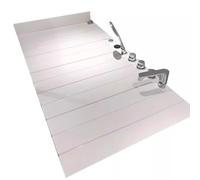 Housse d'isolation de bain en PVC et plateau de planche à poussière, étagère pliable anti-poussière pour spa, lecture et relaxation (66 x 85 x 0,6 cm) - Couvercle de bain multifonction pour un confort