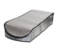 Housse d'isolation d'hiver pour grenier - Panneaux thermiques réutilisables pour trappe rabattable, barrière contre le froid pour escaliers, appartement, plafond, aération, garage, entrée, maison