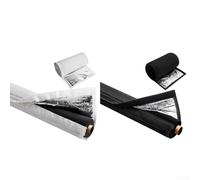 Housse d'isolation en cuivre CVC à trois couches avec milieu en coton perlé et couche intérieure en feuille d'aluminium pour tuyau de climatisation résistant aux intempéries