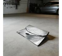 Housse d'isolation pour escalier de grenier 137 x 63,5 x 27,9 cm, barrière thermique en feuille d'aluminium pur pour porte de grenier, tente à économie d'énergie pour maison loft trappe