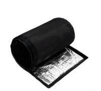 Housse d'isolation thermique à 3 couches, couvercle de tuyau d'échappement de climatiseur, pour pompe à chaleur extérieure résistante aux intempéries, protection de ligne CVC