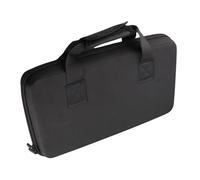 Housse DJ Controller, Étui Rigide EVA Portable pour Mixette Double Canal | Coque EVA Rigide Anti-Pression Résistante à l'Usure Double Fermeture Éclair Style U Coussin Amortisseur 360° Sac DJ Portable