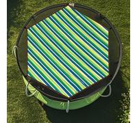 Housse D'ombrage de Trampoline, Ø 183 244 305 366 427 458 cm Couverture D'ombrage De Trampoline, Protection Trampoline, Auvent de Trampoline Extérieur, Accessoires Trampoline Anti-UV