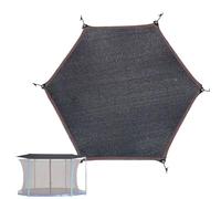 Housse d'ombrage pour Trampoline - Coupe-Vent et résistante à l'usure | Pare- supérieur pour Trampoline, pour Parc, Aire de Jeux, école, arrière-Cour, Entreprises publiques