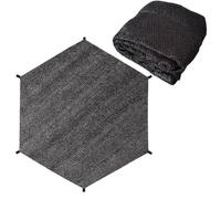 Housse d'ombrage pour trampoline | Filet de protection pour trampoline | Outil de protection multifonction pour les fêtes d'anniversaire, les pique-niques, les jardins et les événements communautaires