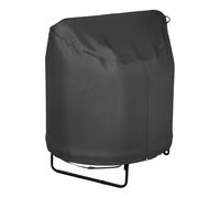 Housse d'ombrage pour trampoline - Quatre-vingt--neuf par quatre-vingt--neuf par cent cinquante-huit centimètres, matériau en tissu Oxford, tissu imperméable et coupe-vent, construction résistan