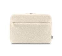 Housse d'ordinateur port. "Cozy", 36 - 40cm (14,1" - 15,6"), beige