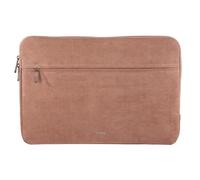 Housse d'ordinateur portable - HAMA - Cali - Velours côtelé - 15,6 pouces - Pêche Rose