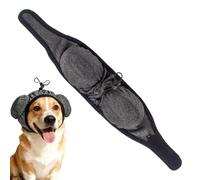Housse d'oreille pour animaux de compagnie - 63 cm - Manchons d'oreille en polyester - Protection d'oreille pour chiens - Réduction du bruit - Protection des oreilles contre les tempêtes et les