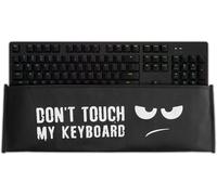 Housse écran Clavier Compatible avec Logitech G512/G513 Carbon Tactile/Linear/GX Blue-Protection Clavier PC-Blanc-Noir