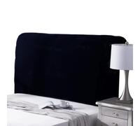 Housse élastique rectangulaire pour lit rembourré/bois/cuir - Protection (Black, 180-200cm)