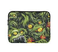 Housse élégante pour ordinateur portable 13-14" pour ordinateur portable effrayant vivant mort, Halloween, travail, voyage, fusil et co