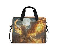 Housse élégante pour ordinateur portable 15-16" Phoenix Fire Moon Notebook Pocket pour ordinateur portable de voyage d'affaires