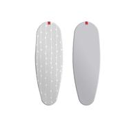 Housse en Coton réversible et élastique pour Planche à Repasser - Housse de Table Beige idéale pour Une Protection Contre la saleté et la poussière - Excellente Adaptation et Lavable en Machine 127 x