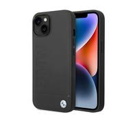 Housse en cuir BMW Hot Stamp Noir - iPhone 14 Plus