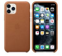 Housse En Cuir D'Apple iPhone 11 Pro Officielle - Marron Sellerie - Neuf