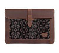Housse en Cuir LONDO Compatible avec MacBook Pro 16 & MacBook Pro 15 Pouces (M5, M4, M3, M2, M1, Pro, Max), Sacoche pour Ordinateur en Cuir Pleine Fleur de Qualité Supérieure, Modèles 2020 à 2026