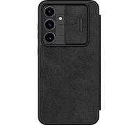 Housse en cuir Nillkin Qin Pro Samsung Galaxy S24 FE noir