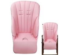 - Housse en cuir pour chaise haute - Confort moyen en peluche | Insert de rechange pour le coussin d'assise pour les tout-petits offre un soutien calme lors de l'alimentation quotidienne et assure