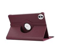 Housse en Cuir PU avec Support Rabattable Rotatif à 360 degrés, étui adapté à Huawei Honor Pad 10 12.1 Pouces HEY3-W00 W10 2025(Purple)