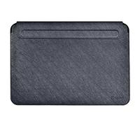 Housse en cuir PU for ordinateur Portable, sans dossier, Ultra-mince, étanche, adaptée à Apple MacBook Air Pro 13 14 15 16(Blue,For MacBook Pro 14.2")