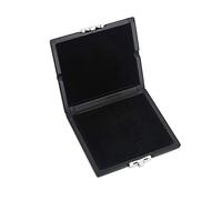 Housse en cuir PU noir Basson Reed Container Box Case avec des fentes pour le stockage 3 pièces anches pour les amateurs de basson,Accessoires De Jeu