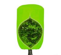 Housse en dôme pour protection contre le gel d'hiver, fermeture éclair et cordon de serrage, protection robuste pour plantes, pour jardins, terrasses et serres, à installer et à enlever (119,4 x 182,9