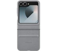 Samsung Galaxy Étui en Similicuir pour Galaxy Z Flip6 Gris