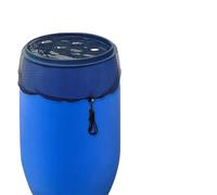 Housse en filet avec cordon de serrage pour barils Couverture en maille de nylon for barils de pluie de 60 à 120 cm de diamètre(100cm,1PCS)