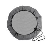 Housse en filet avec cordon de serrage pour barils Couverture en maille for baril de pluie, en Nylon, diamètre 60-120 cm, 1-5 pièces(110cm,2PCS)