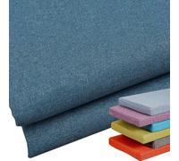 Housse en Lin pour Banc Extérieur - Protection Anti-Tache Détachable avec Zip Et Semelle Anti-Dérapante, Intérieur/Extérieur(Blue,160x45x5cm)