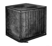 Housse en maille complète pour climatiseur, housse réglable conçue pour protéger les bobines, tissu Oxford avec cordon de serrage pour la maison, le bureau (70 x 70 x 80 cm)