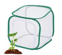 Housse en Maille de Jardin - Enclos de Protection Portable pour , Filet de Jardinage Respirant, Pliable, dôme de Culture Transparent, Bouclier de Flux d'air pour en Croissance | pour