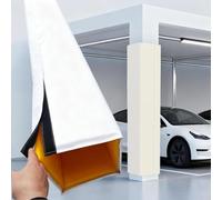 Housse en mousse personnalisable pour poteau de garage carré, rembourrage toutes saisons pour colonnes métalliques, protection de poteaux de sous-sol, protection de panier de basket, rembour