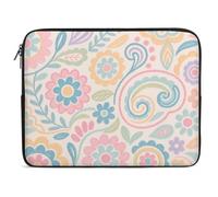 Housse en néoprène antichoc pour ordinateur portable avec imprimé graffiti double face - Convient aux MacBook, Dell, HP de 10, 12, 13, 15, 17 pouces, fermeture éclair légère et facile d'accès (33 cm