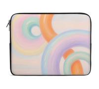 Housse en néoprène antichoc pour ordinateur portable avec imprimé graffiti double face - Convient aux MacBook, Dell, HP de 10, 12, 13, 15, 17 pouces, fermeture éclair légère et facile d'accès (30,5 cm