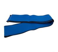 Housse en néoprène pour échelle de piscine avec fermeture éclair, garde-corps antidérapant pour marches de piscine de 2,4 m ou 3 m, accessoires de sécurité bleus pour entrée et sortie faciles (2,4 m)