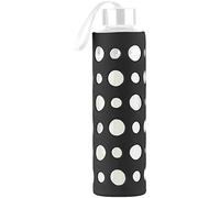 Housse en silicone 20 cm pour bouteille en verre - Noir [Pearl]
